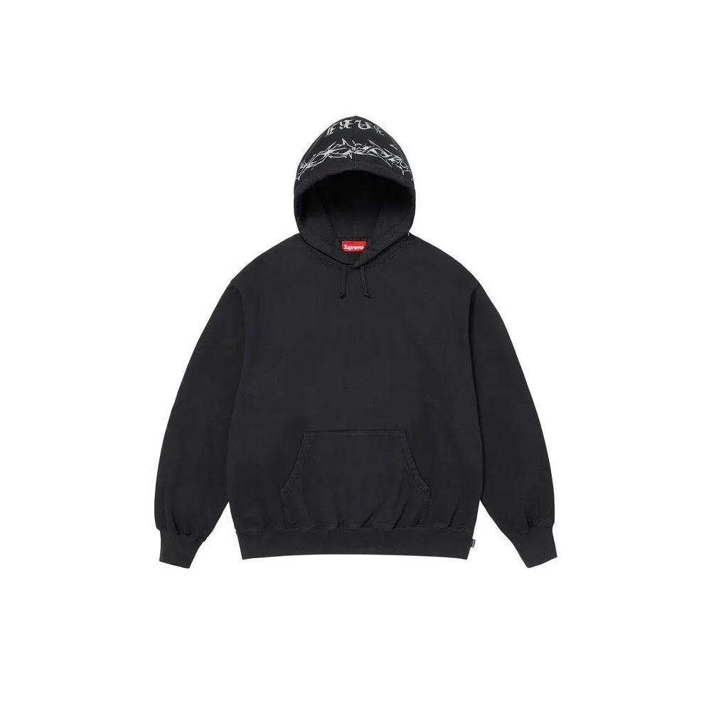 Худи Supreme Forever Hooded Sweatshirt 'Black' 2