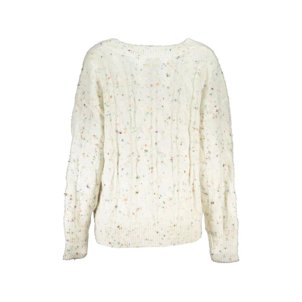 cable-knit speckled sweater 2