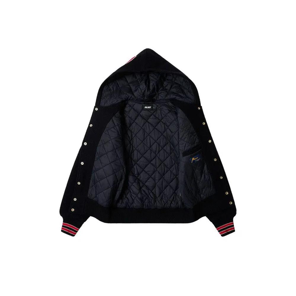 Варсити куртки Palace Hooded Varsity Jacket 'Темно-синий' 3
