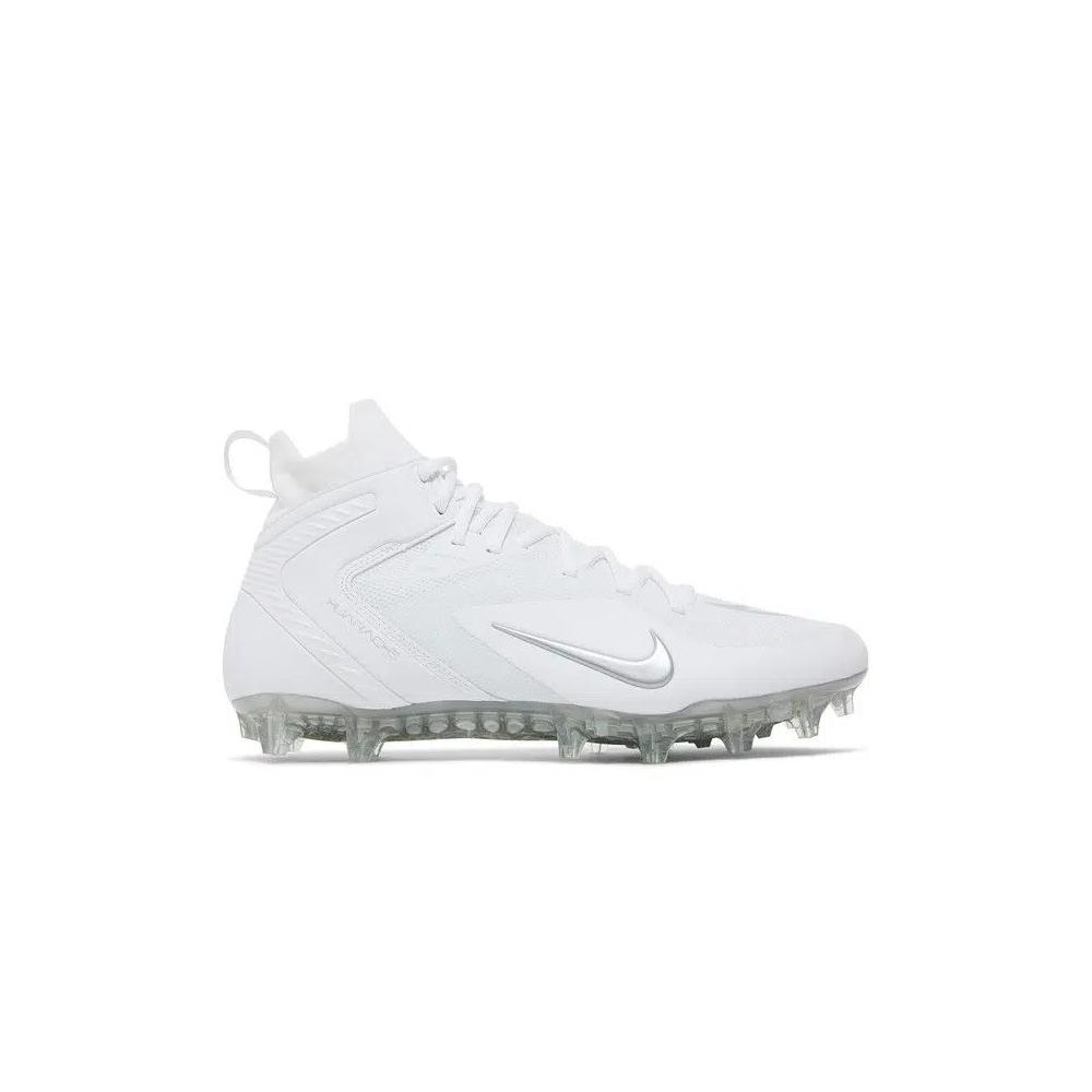 Бутсы Nike Alpha Huarache 8 Elite 'White Metallic Silver' 1