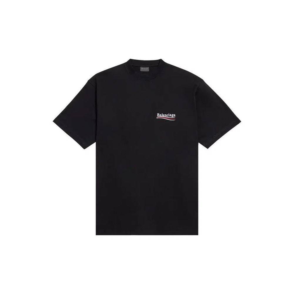 Топы Balenciaga Political Campaign T-Shirt 'Черный' 1