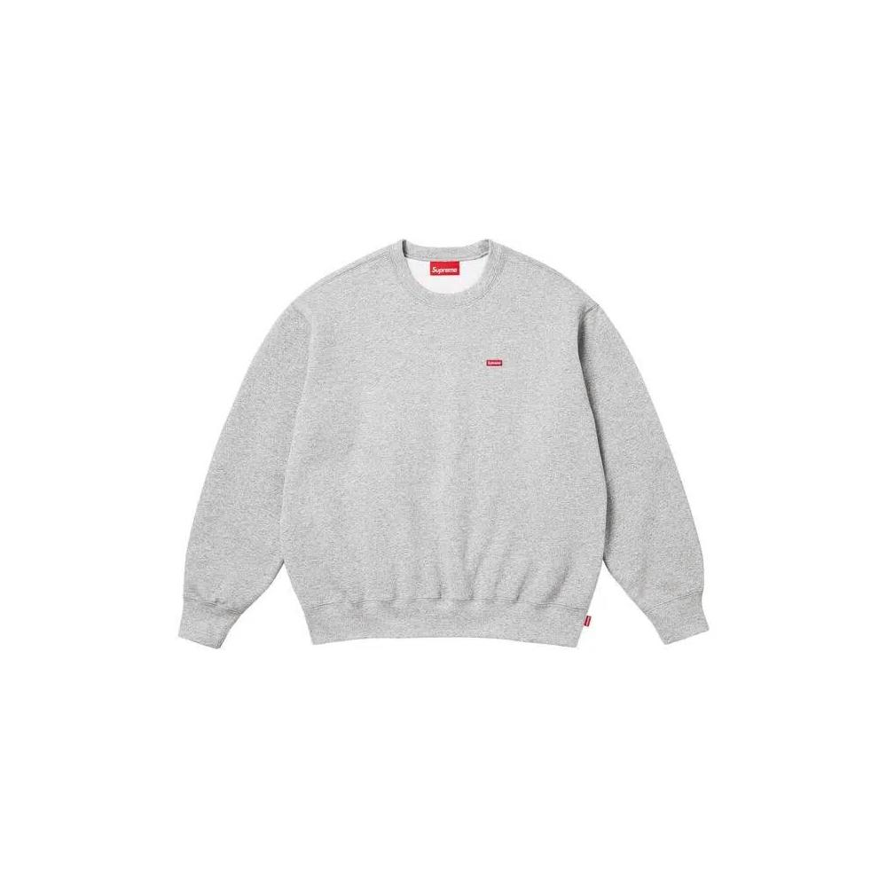 Топы Supreme Small Box Crewneck 'Heather Grey' 1