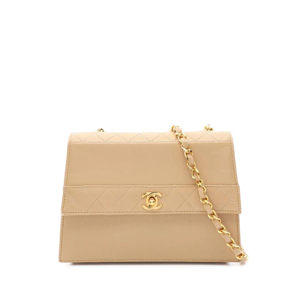 Сумка через плечо Lambskin Trapezoid Chain Flap (1989-1991 годы) 1