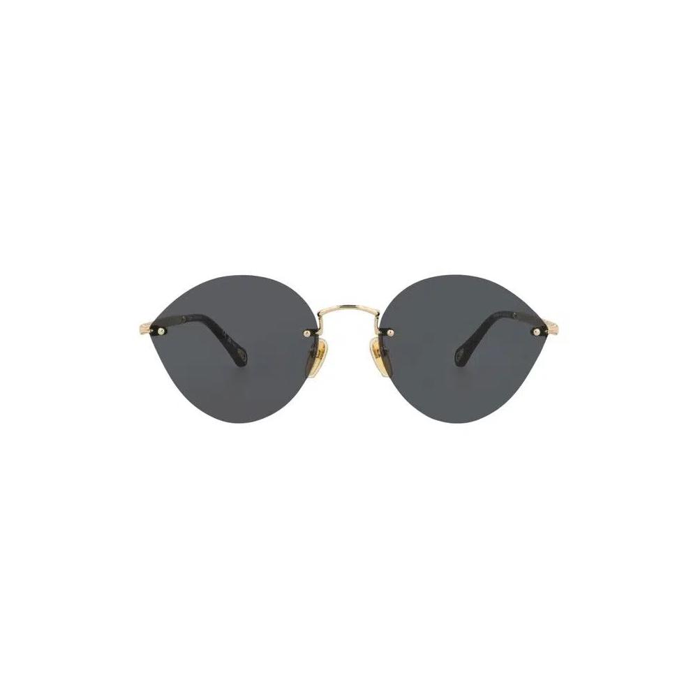 Солнцезащитные очки Chloé Cat Eye Frame Metal 'Золото/Серый' 1
