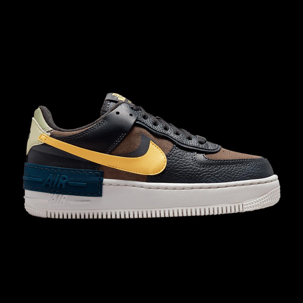 Кроссовки Nike Wmns Air Force 1 Shadow 'Off Noir Saturn Gold' 1