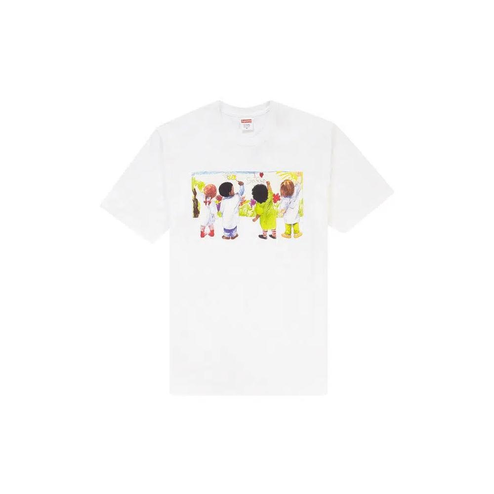 Футболки Supreme Kids Tee 'White' 1
