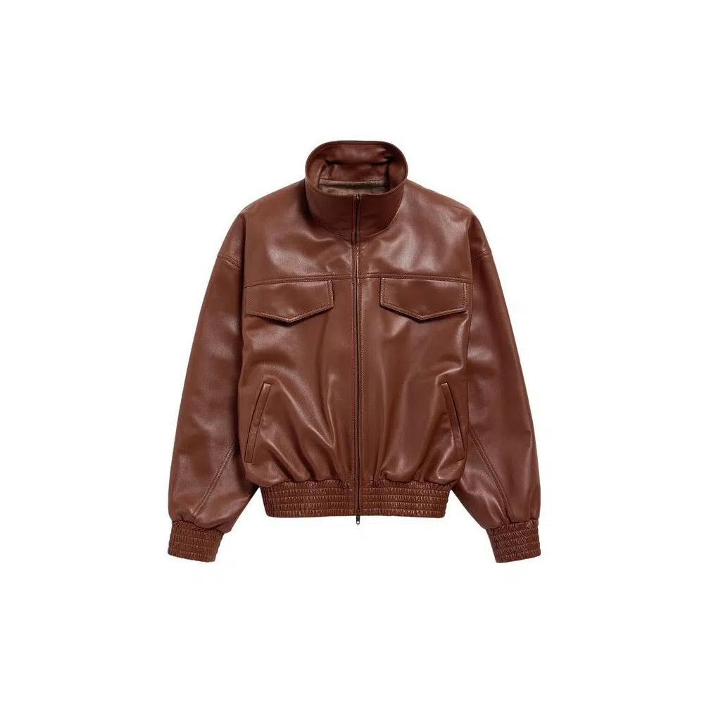 Бомберы Balenciaga High Collar Blouson «Castor» 1