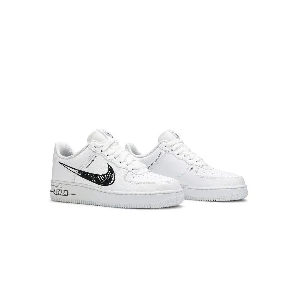 Кроссовки Nike Air Force 1 Low 'Sketch - Black' 8