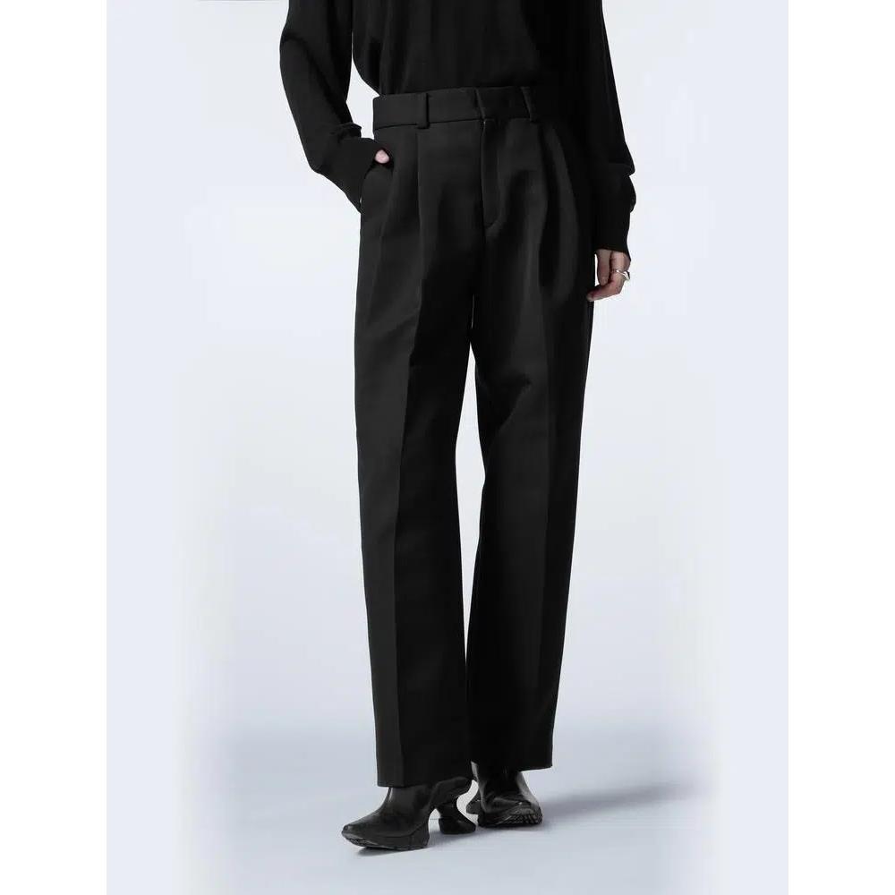 Прямые свободные брюки без подкладки из саржи Precision Twill 1