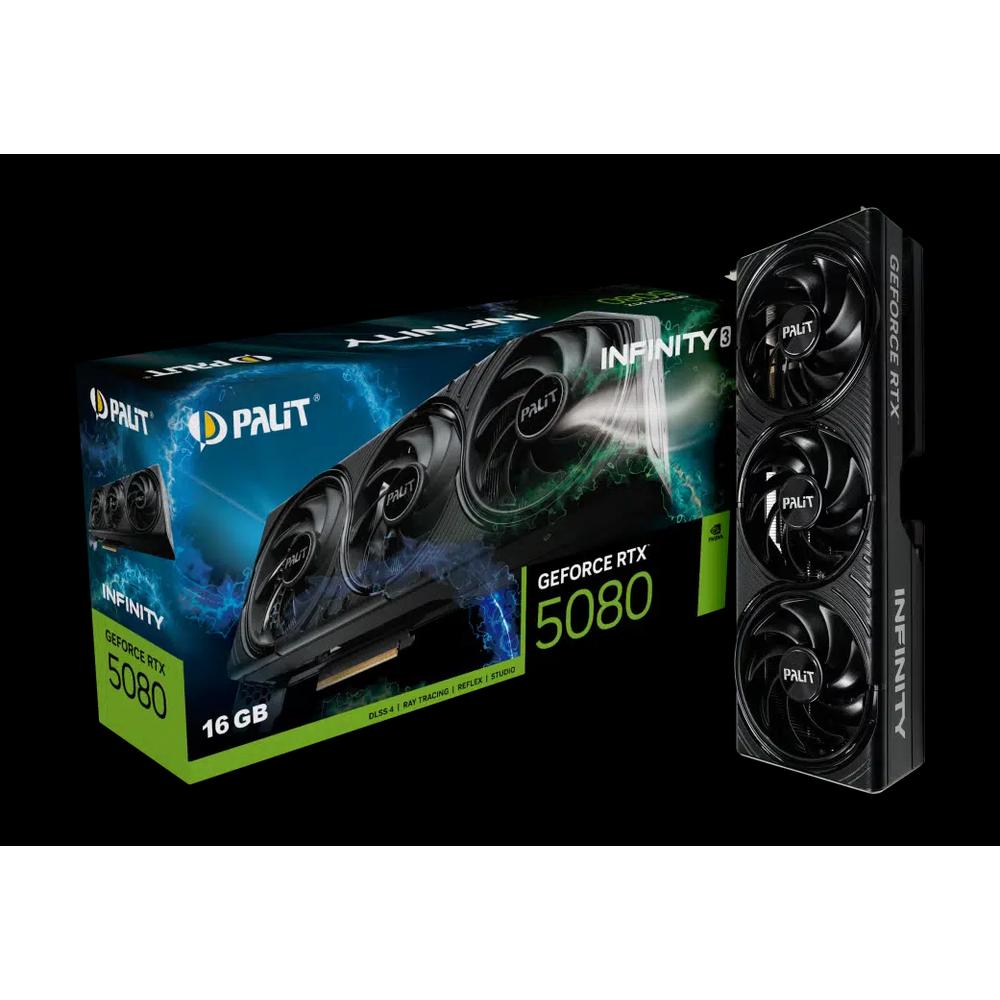 Palit GeForce RTX 5080 Infinity 3 OC 16G видеокарта 1
