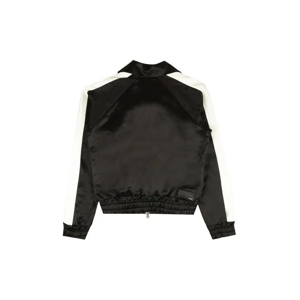 Трековые куртки Amiri Full Zip Satin Track Jacket 'Black' 2