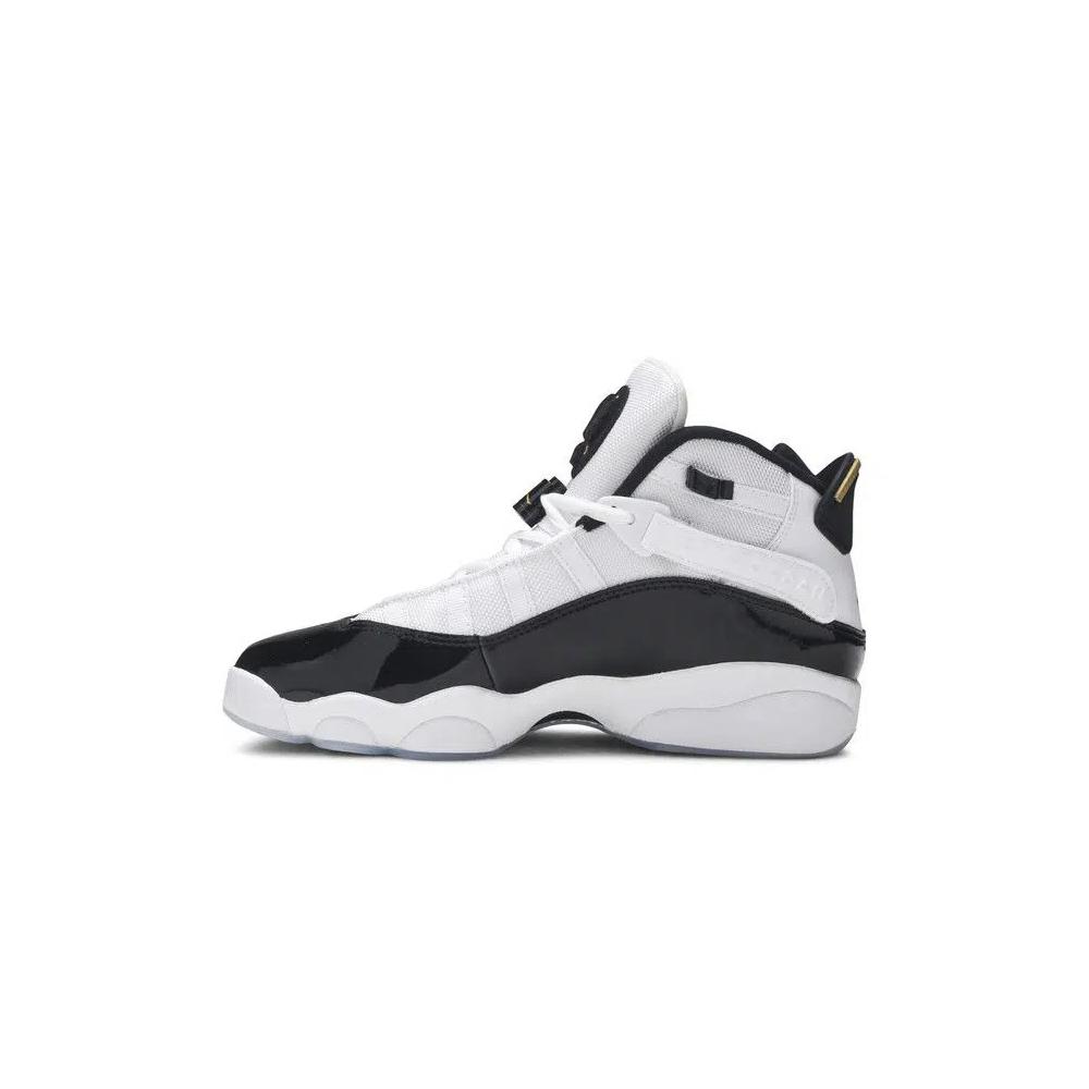 Кроссовки Air Jordan 6 Rings GS 'White Black Team Orange' 3