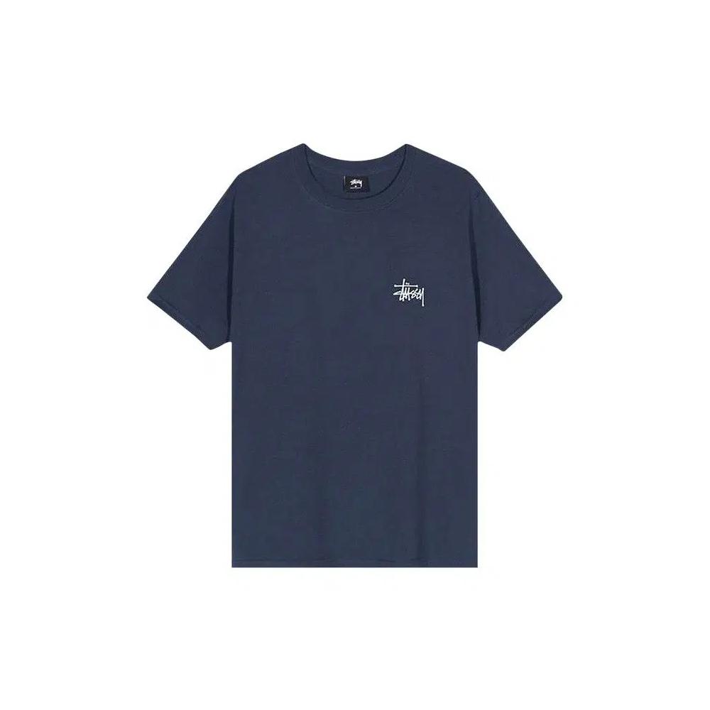 Футболки Stussy Basic Tee 'Темно-синий' 1