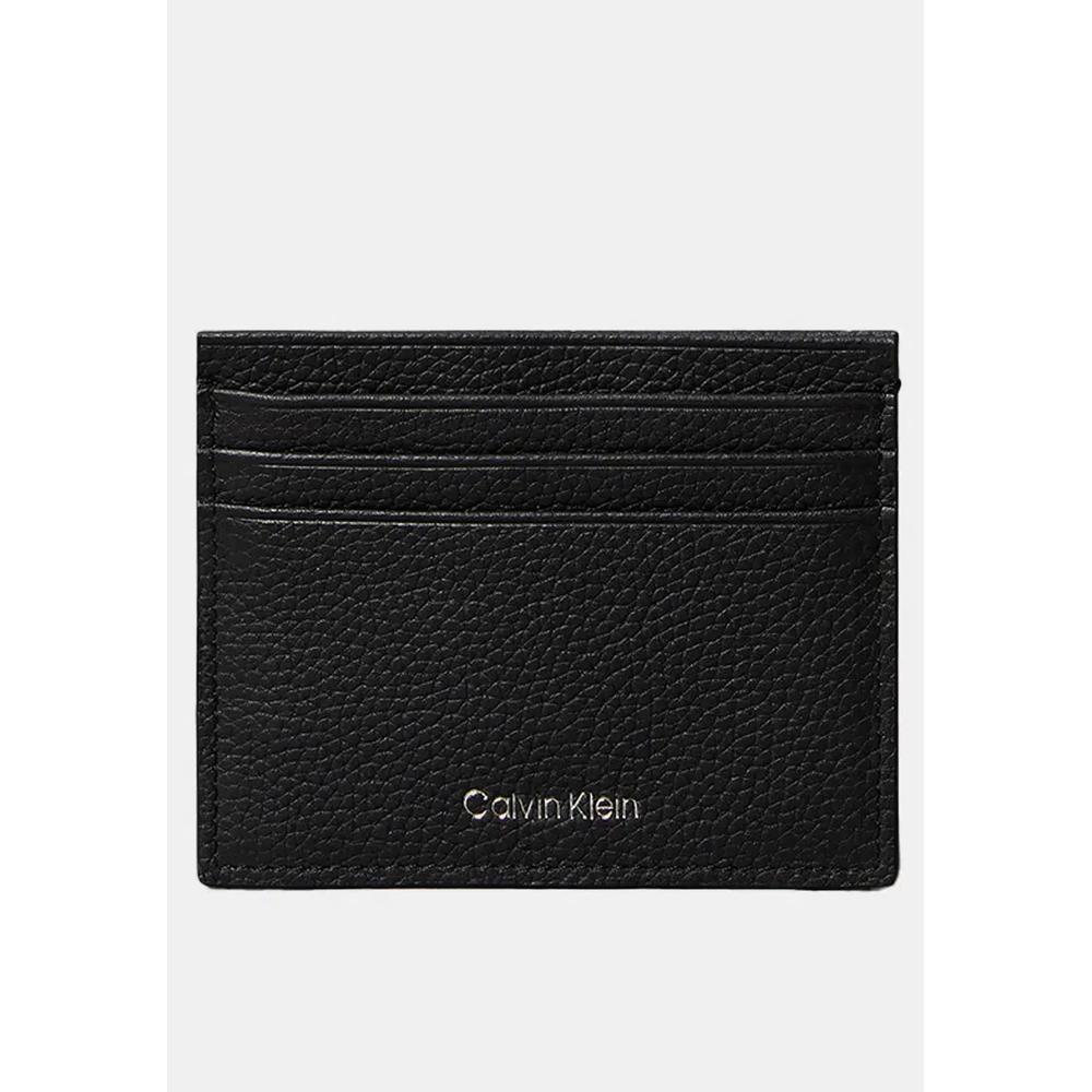 Футляр для карт с тисненым логотипом - Calvin Klein Аксессуары и Обувь 1