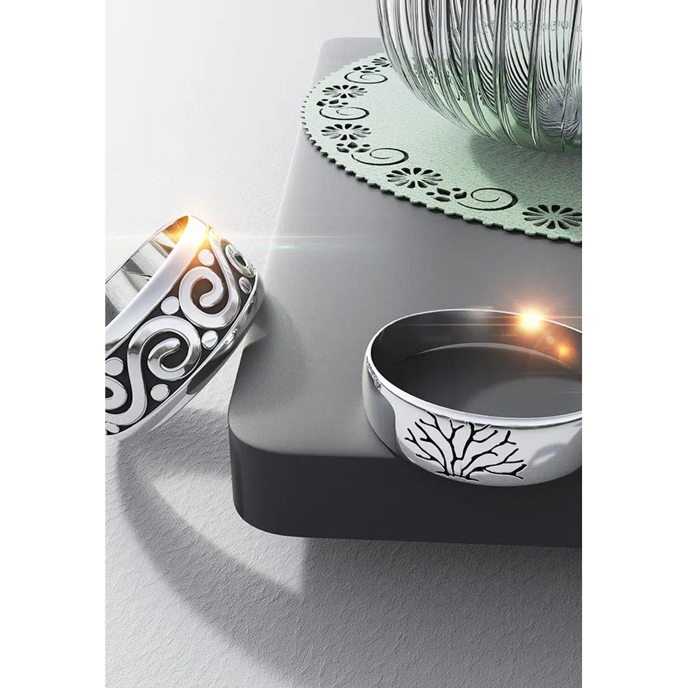 Solid 925 Sterling Silver Античное Кельтское Филигранное Кольцо 2