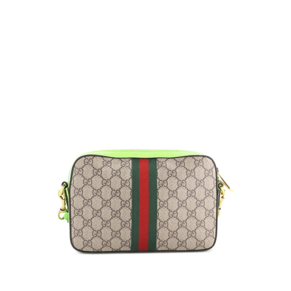 Маленькая сумка через плечо Ophidia Zip Wristlet с логотипом GG 2