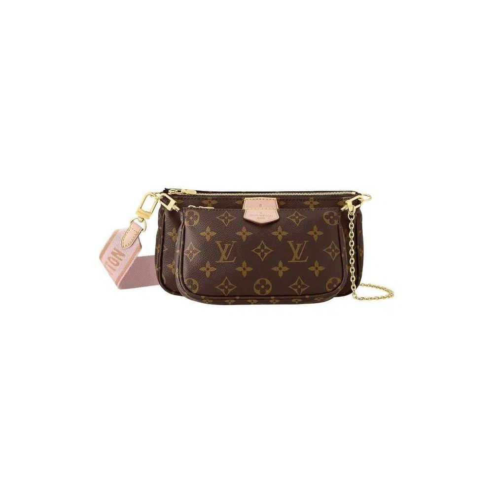Сумки через плечо Louis Vuitton Multi Pochette Accessoires 'Коричневый монограмный холст' 1