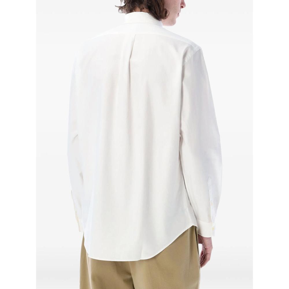 embroidered-logo button-down shirt 2
