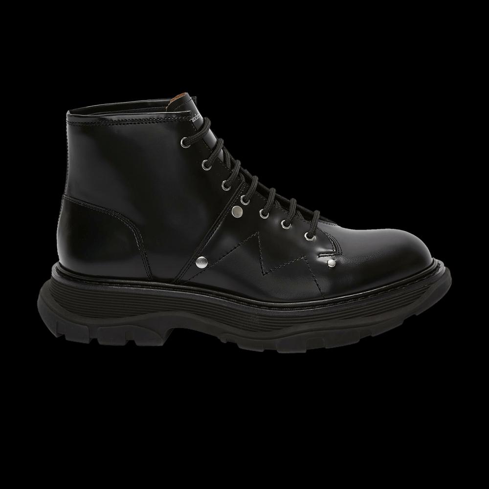 Ботинки Alexander McQueen Tread Lace-up Ботинок 'Black' 1