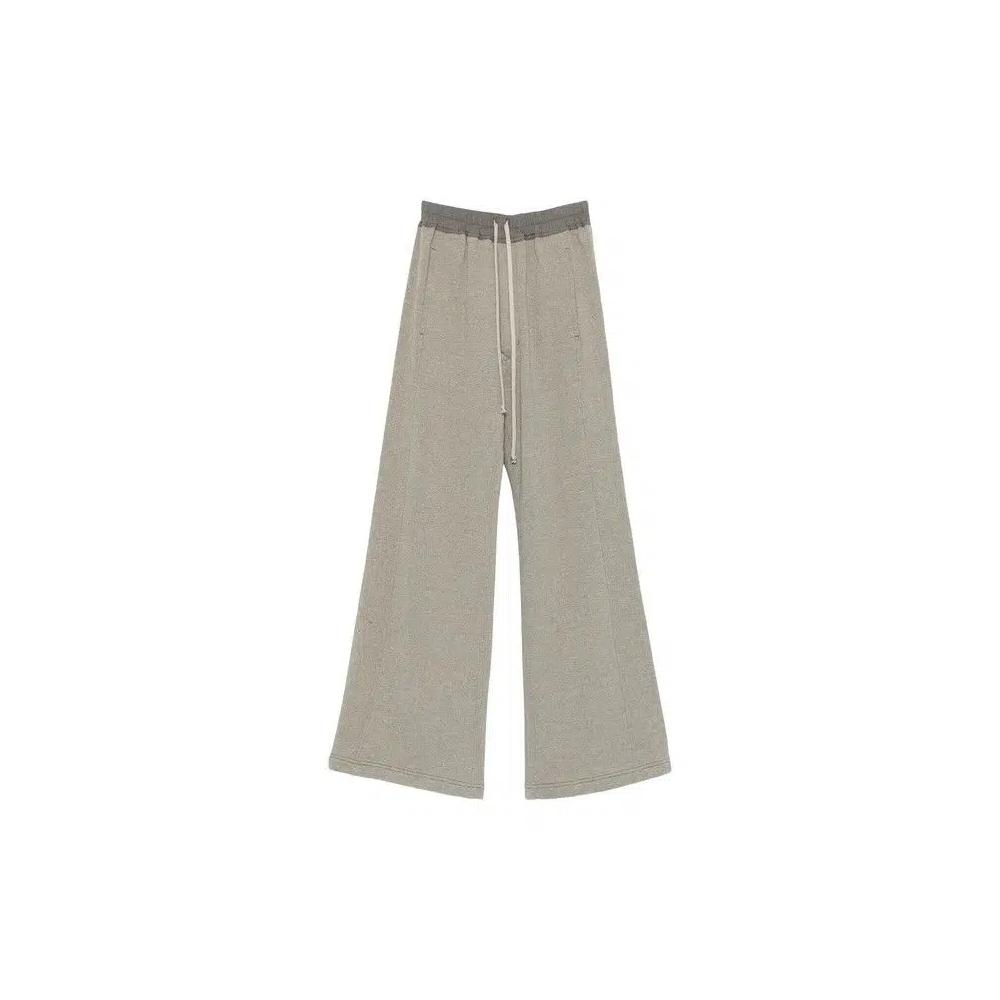 Брюки Rick Owens DRKSHDW Pusher Pants 'Меланжевый серый' 1