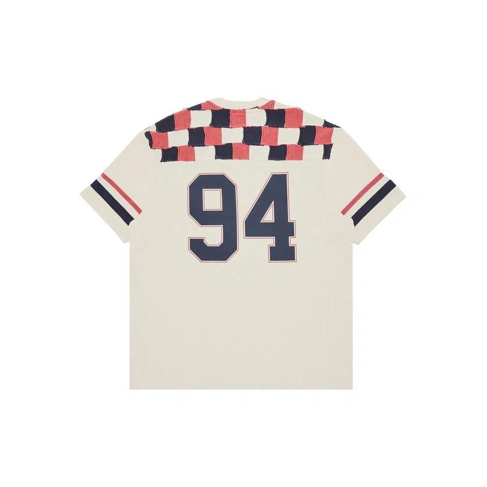 Джерси Supreme Patchwork Yoke Football Top 'Stone' 2