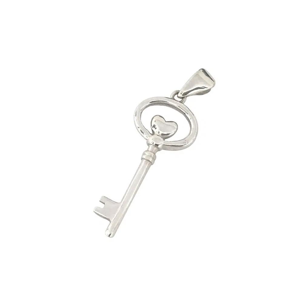 LITZ 18K белое золото подвеска BOEE-P0056 2