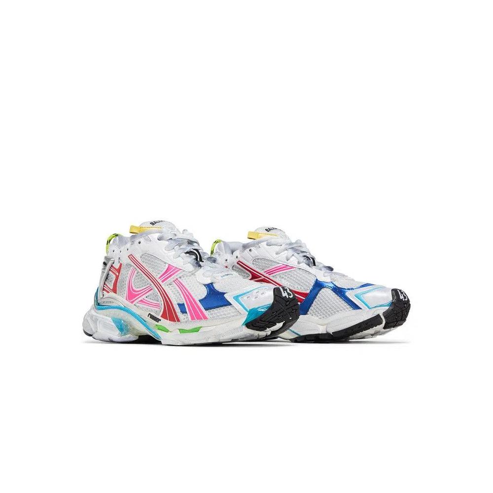 Кроссовки Balenciaga Runner Sneaker 'Worn-Out - White Multi-Color' 8