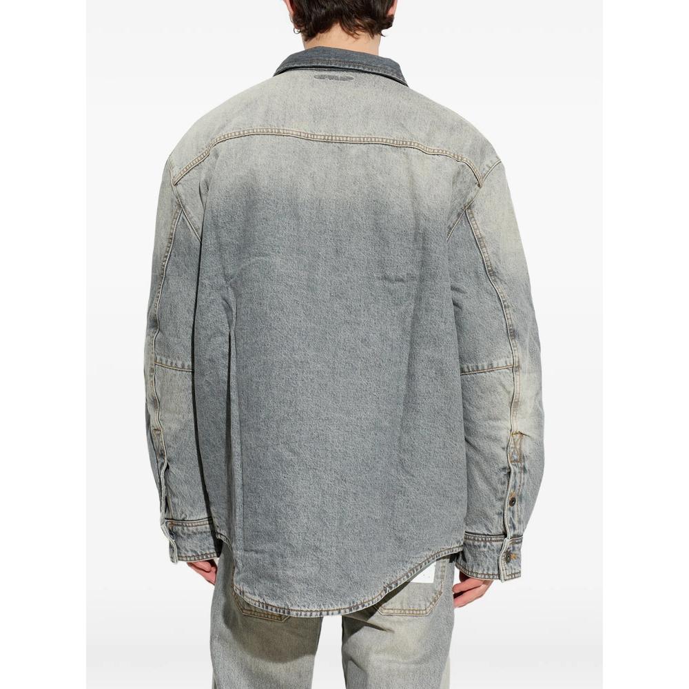 Bookish workwear denim overshirt 4