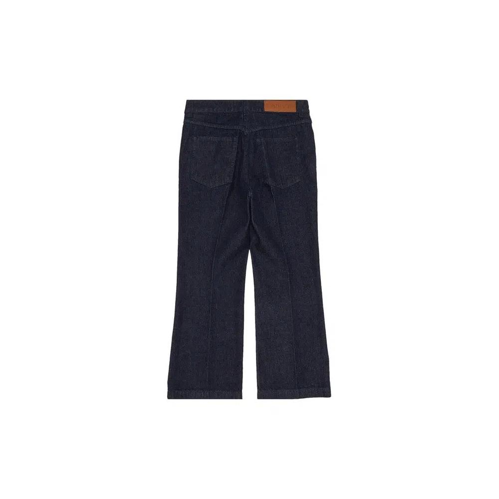 Брюки Lanvin Flared Leg Pant 'Темно-синий' 2