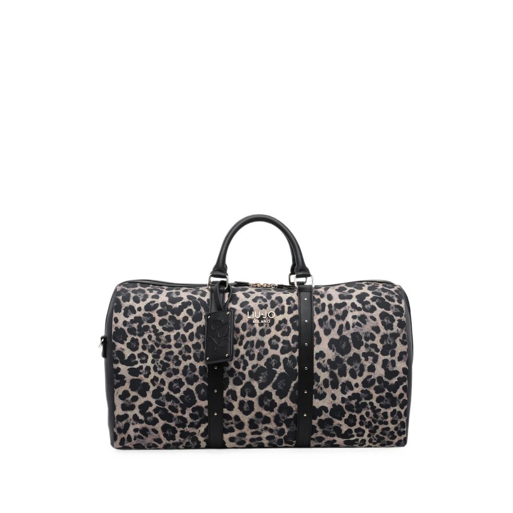 animal-print travel duffel 1