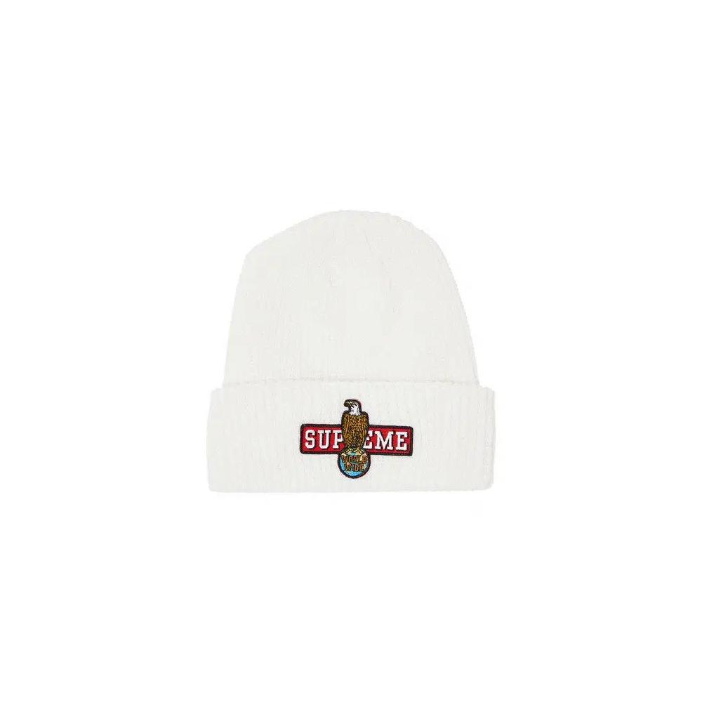Шапки-бини Supreme Eagle Beanie 'White' 1