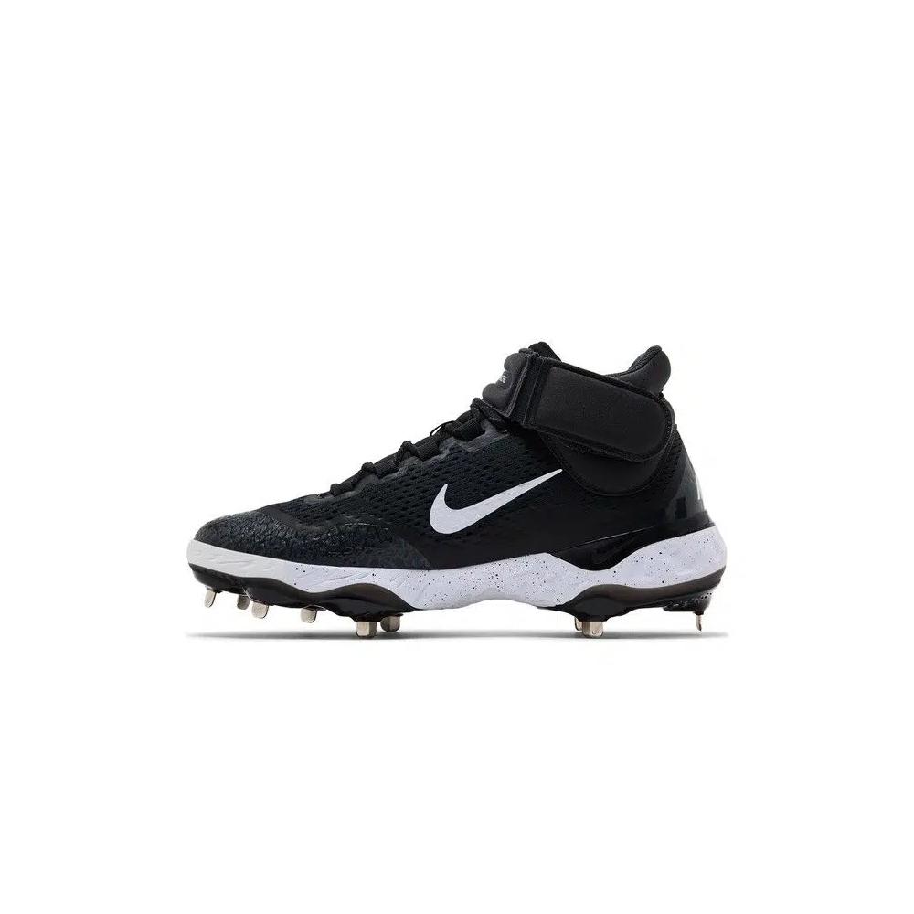Шиповки Nike Alpha Huarache Elite 4 Mid 'Black Dark Smoke Grey' 3