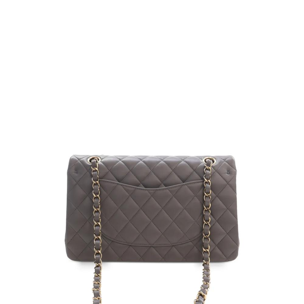 2021-2026 Medium Classic Lambskin Double Flap shoulder bag 2