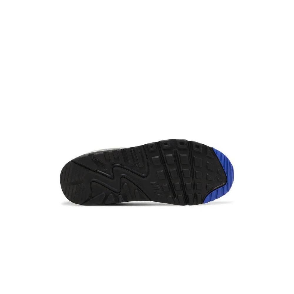 Кроссовки Nike Air Max 90 Leather GS 'Summit White Racer Blue' 4