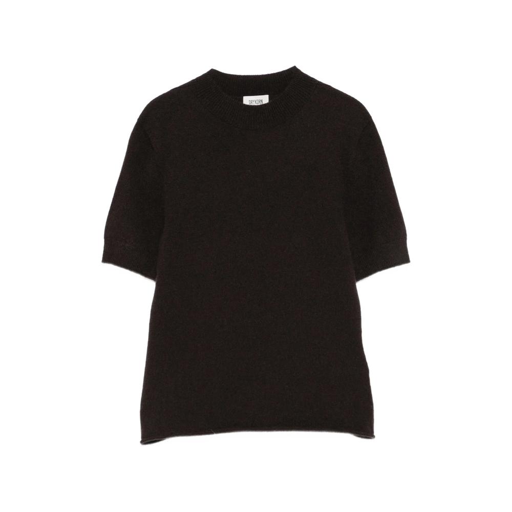 Finia short-sleeve high-neck sweater 1