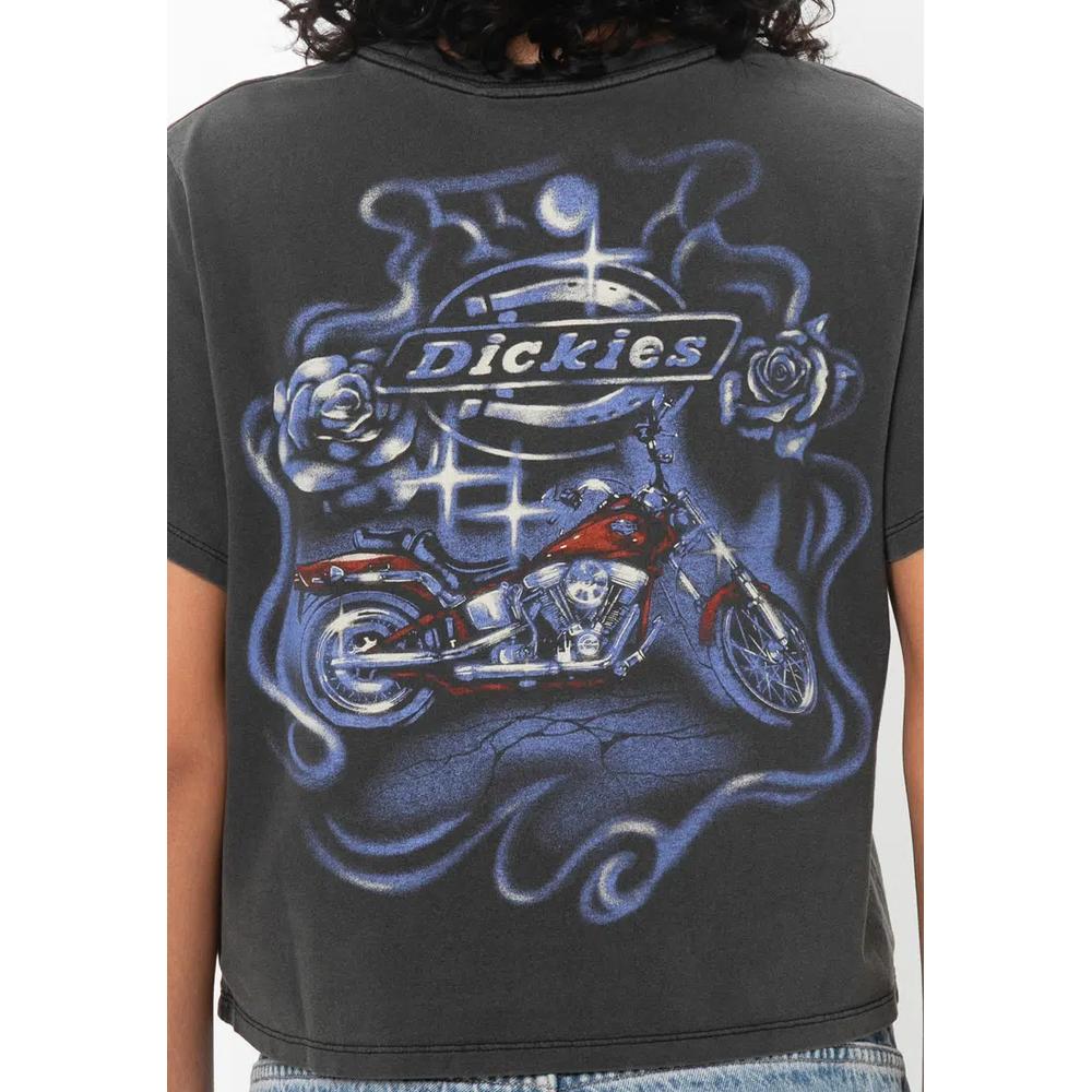 Dickies x H-D® Винтажная Softail Boxy Crop Футболка 3