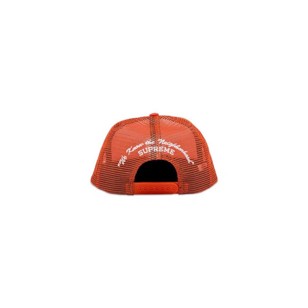 Кепки Supreme Beef Mesh Back 5-Panel 'Orange' 4