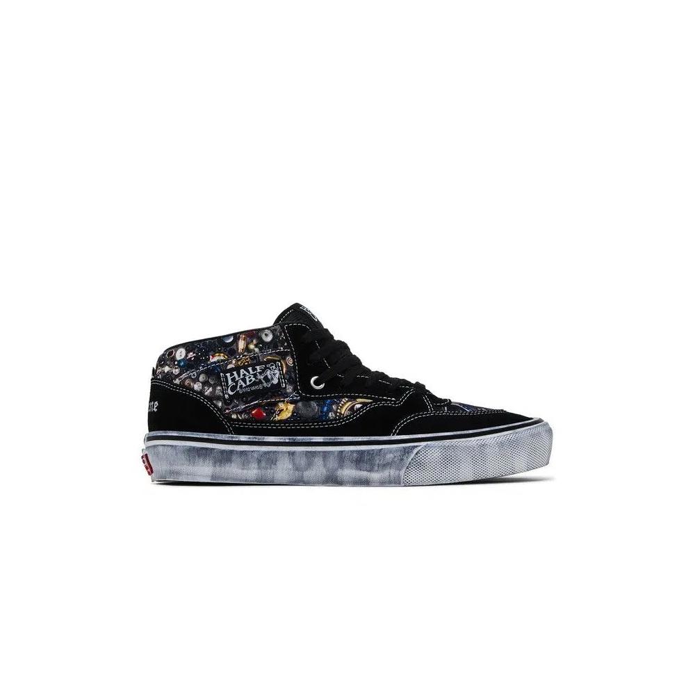 Кроссовки Supreme x Mike Kelley x Vans Half Cab 'Black' 1