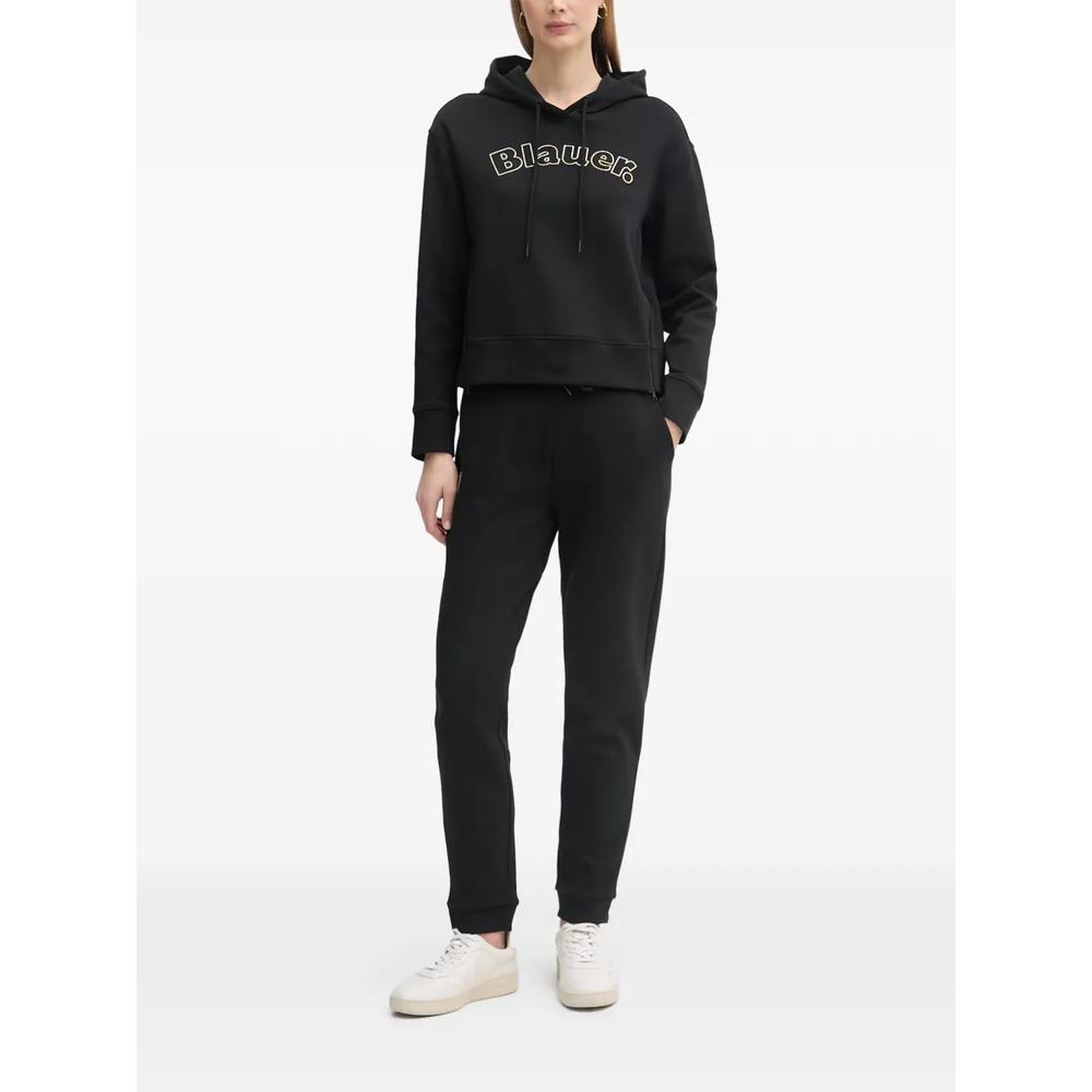 logo-patch drawstring track pants 2