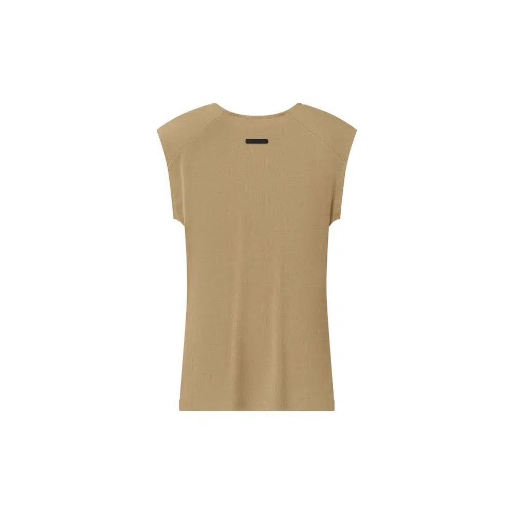 Майки Fear of God Essentials Soft Rib Fitted Tank 'Dune' 2