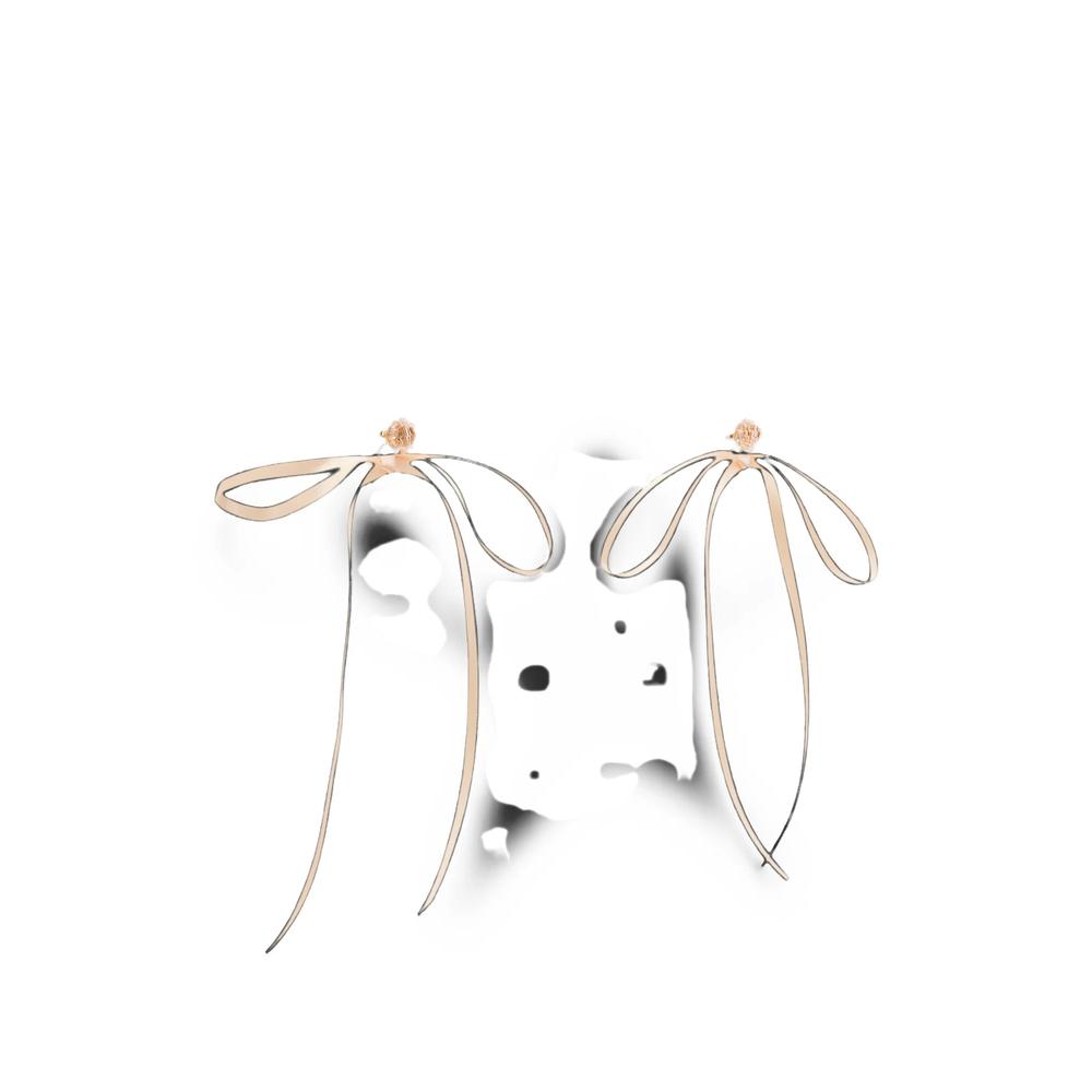 crystal bow earrings 2