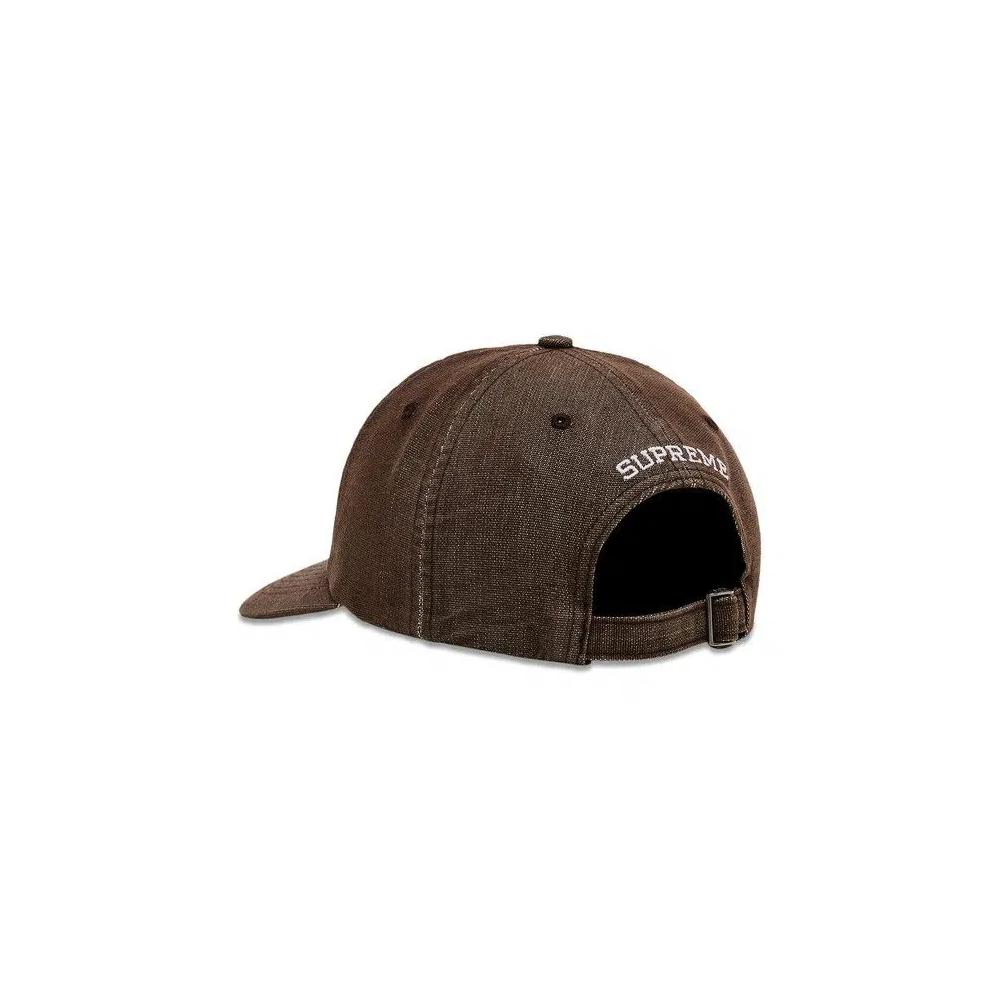 Кепки Supreme Cordura Denim S Logo 6-Panel 'Brown' 3