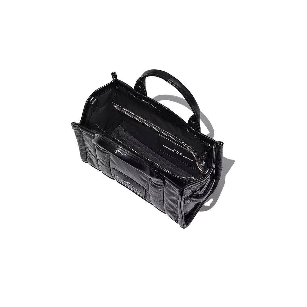 The Shiny Crinkle Small Tote Черный H065L01PF22 4