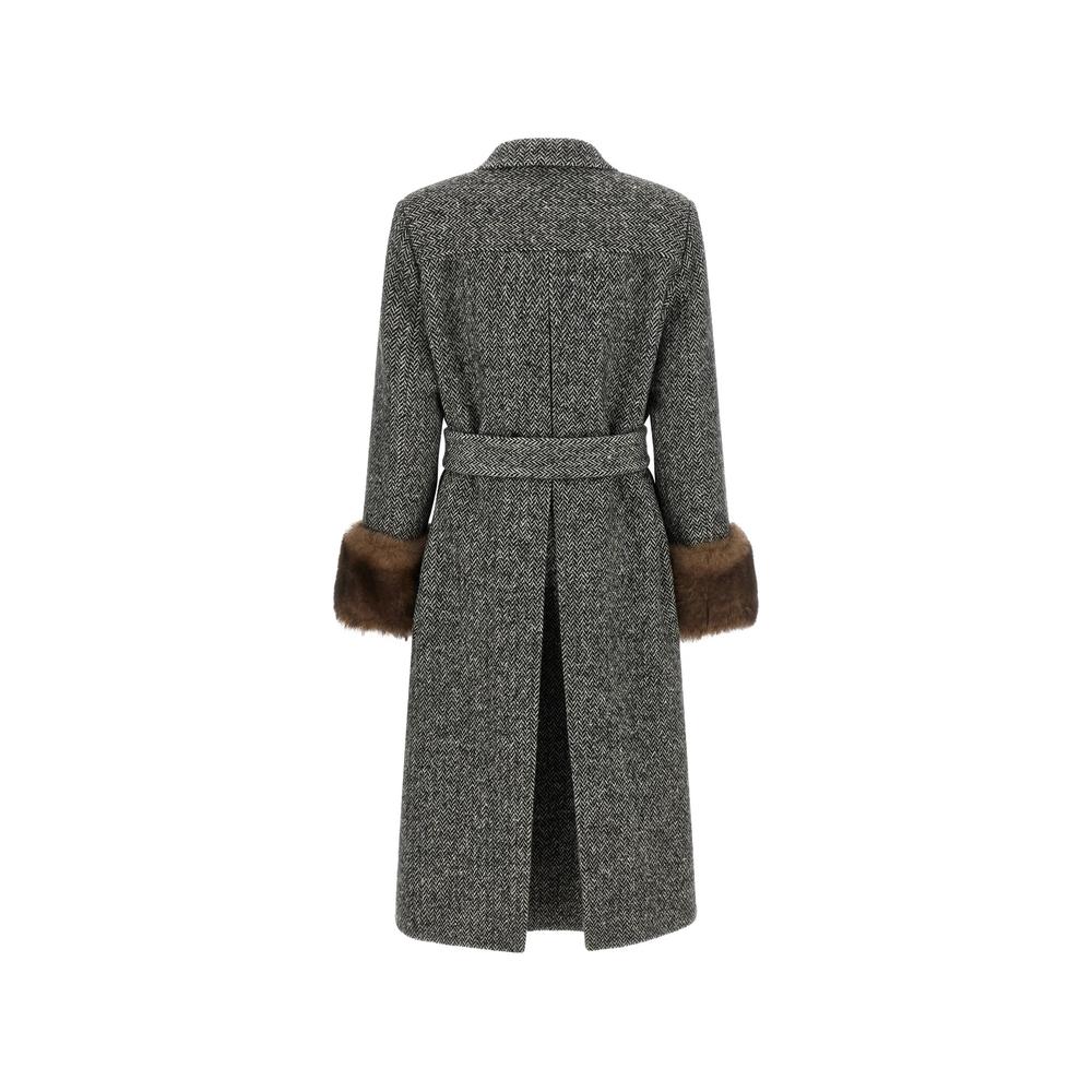 Mossi chevron-motif coat 2