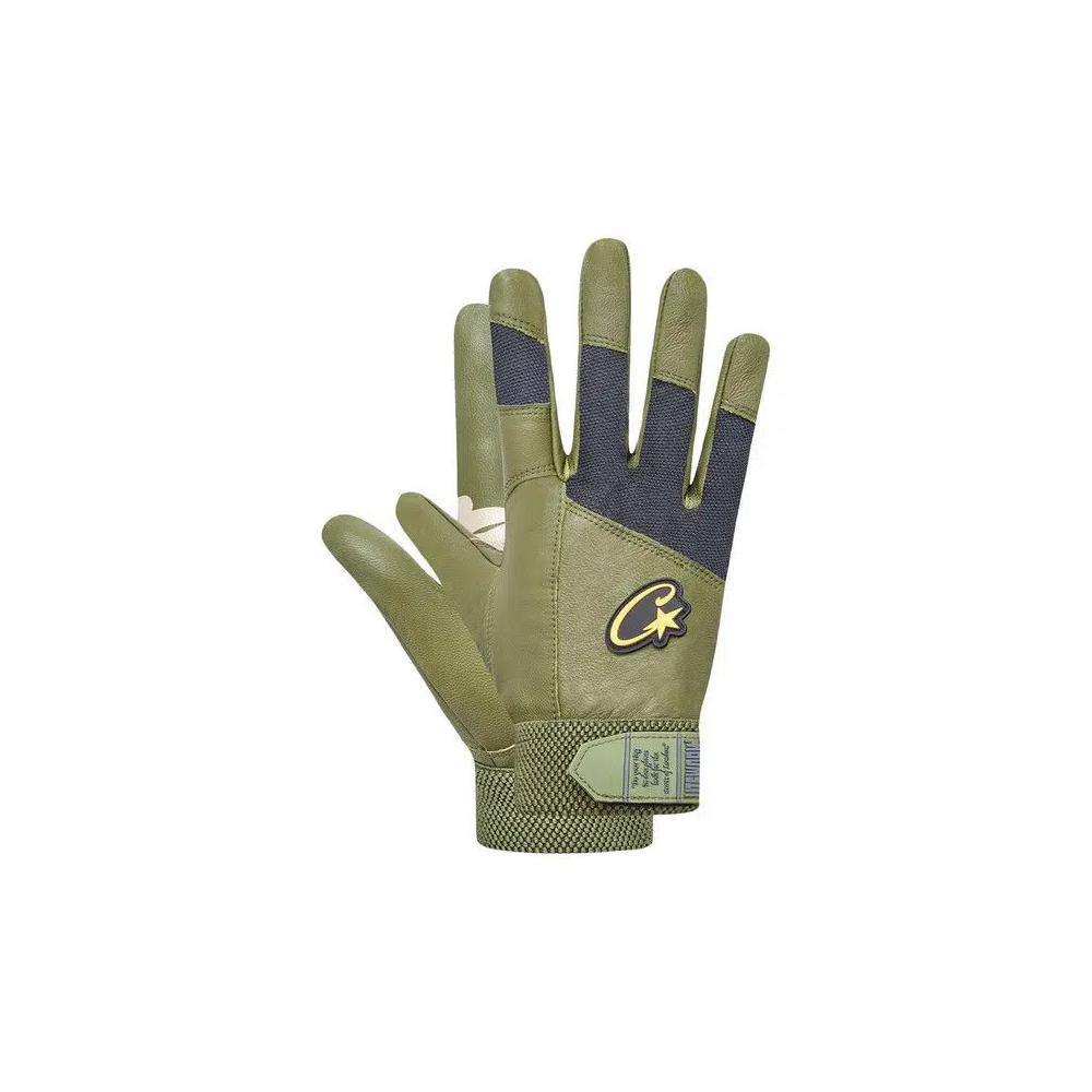 Перчатки Corteiz Leathers 'Gutta Green' 1
