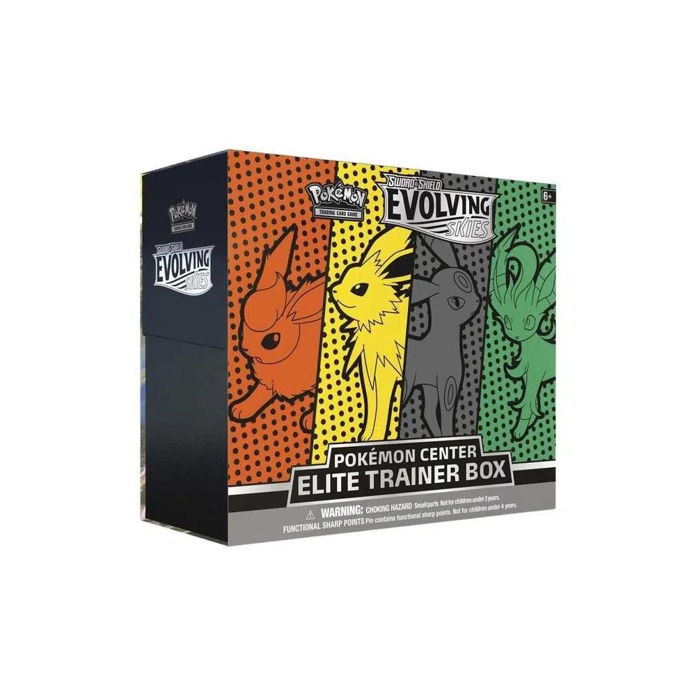 Коллекционные карточки Pokémon Sword & Shield: Evolving Skies Pokémon Center Elite Trainer Box 2