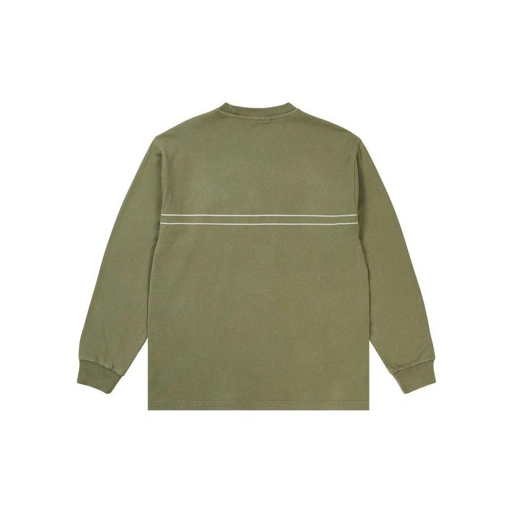 Футболки с длинным рукавом Palace Pigment Font Long-Sleeve 'The Deep Green' 2