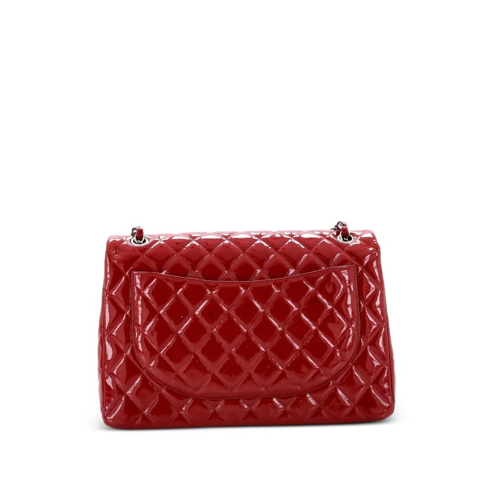 Сумка на плечо Classic Double Flap Bag Quilted Patent Maxi 2