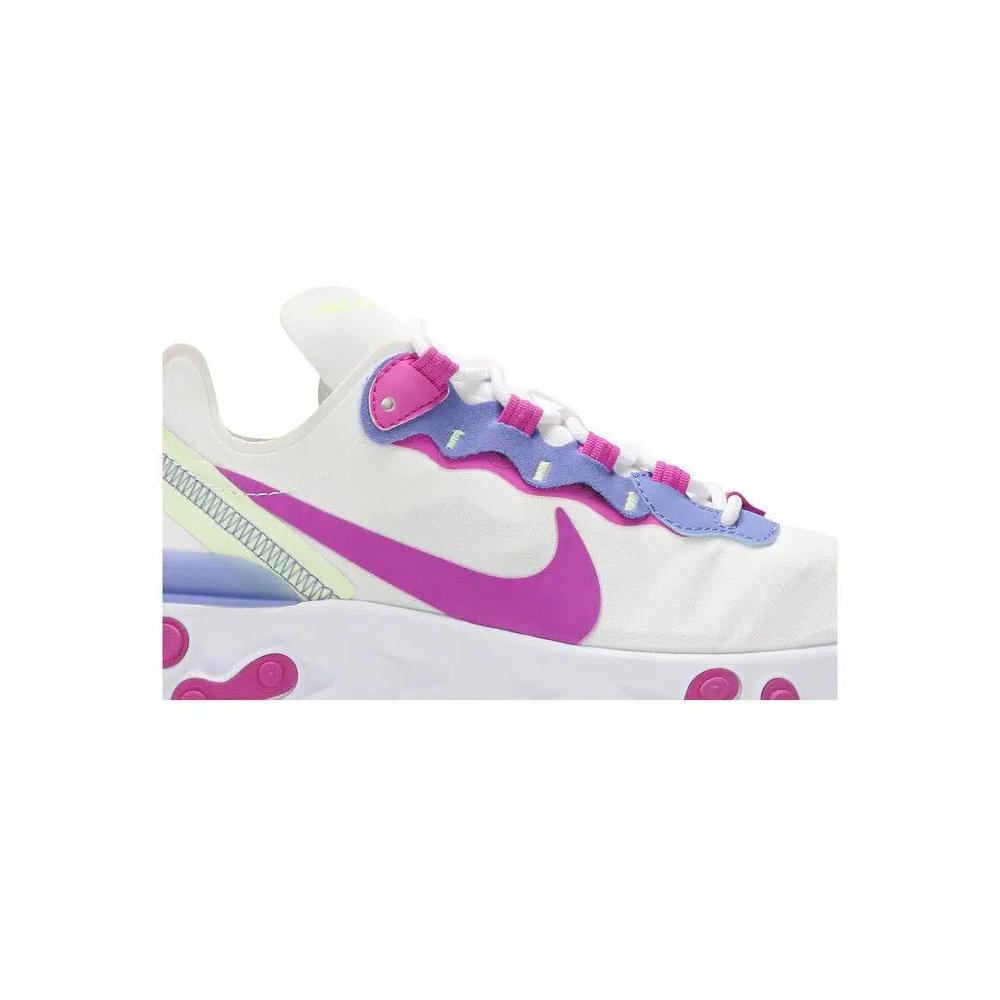 Кроссовки Nike Wmns React Element 55 'White Fire Pink' 2