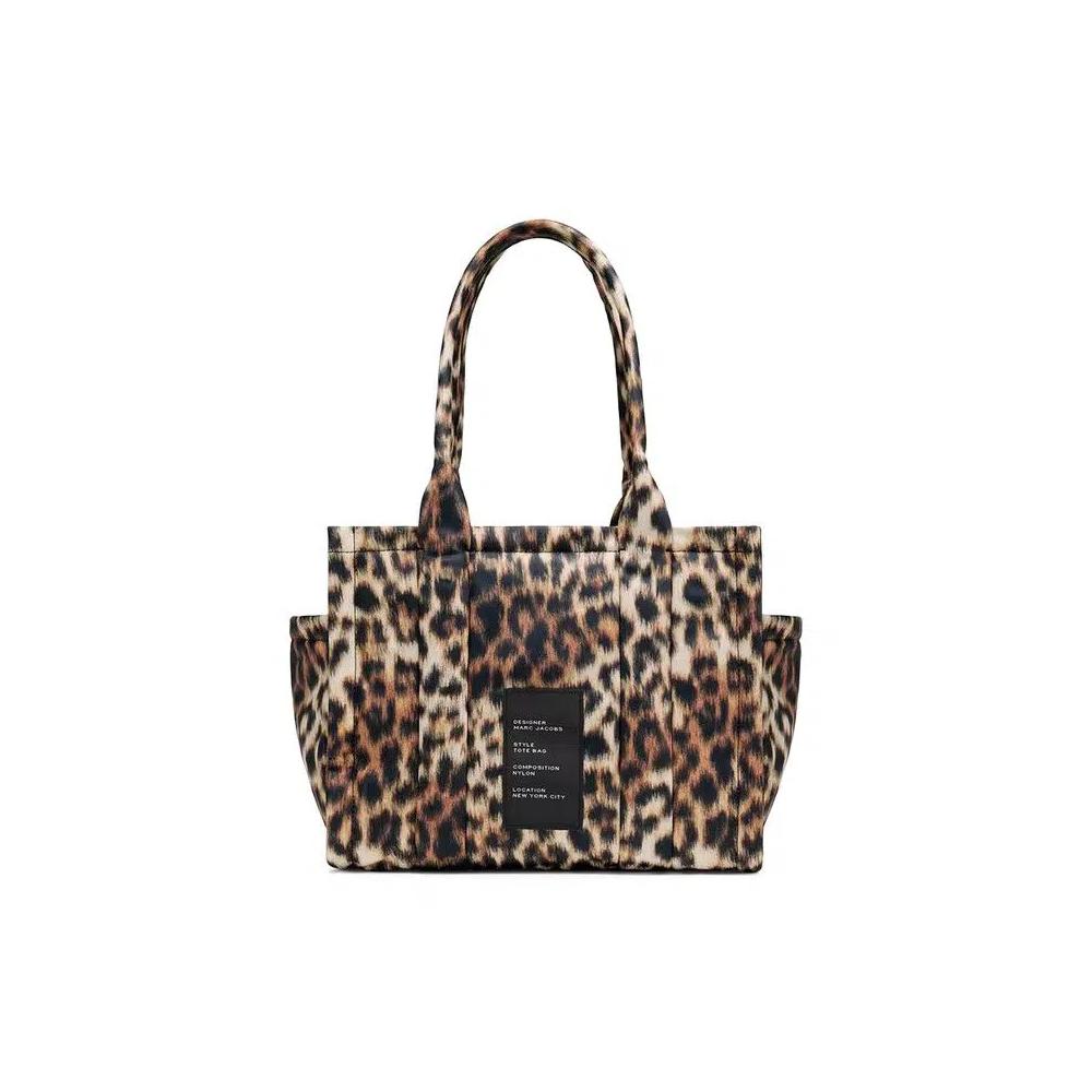 Сумки-тоут Marc Jacobs The Leopard Puffy Nylon Medium Tote Bag 'Brown' 2